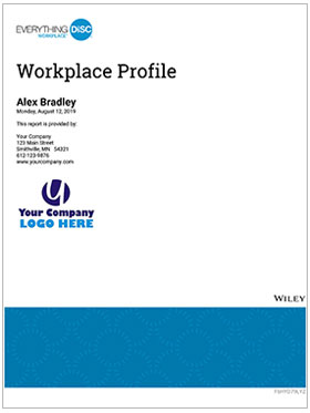  The Everything DiSC Workplace Profile 