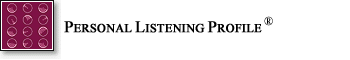 Personal Listening Profile