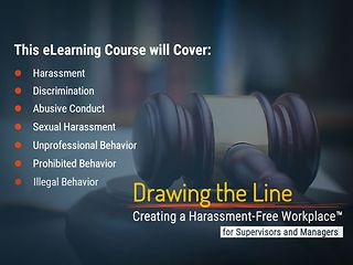 Drawing the Line™:  Preventing Harassment in the Workplace (CA Manager)  (eCourse)