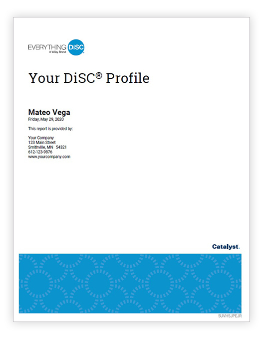 Everything DiSC®  Workplace on Catalyst plus Agile EQ