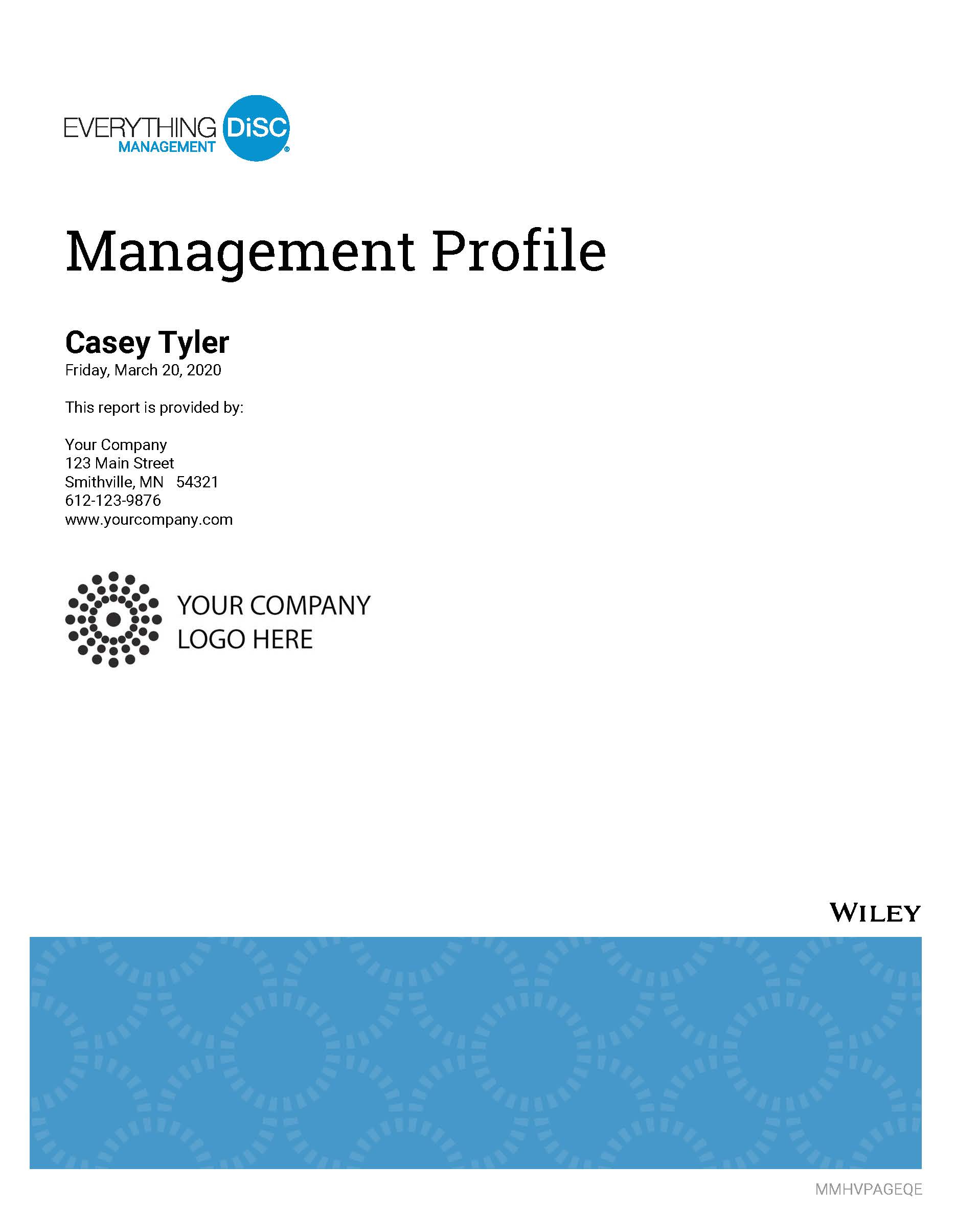 Everything DiSC® Management Profile