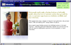 Establishing Credibility and Trust for Sales (online)