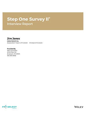Step One Survey