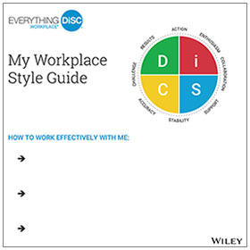  The Everything DiSC Workplace Profile 